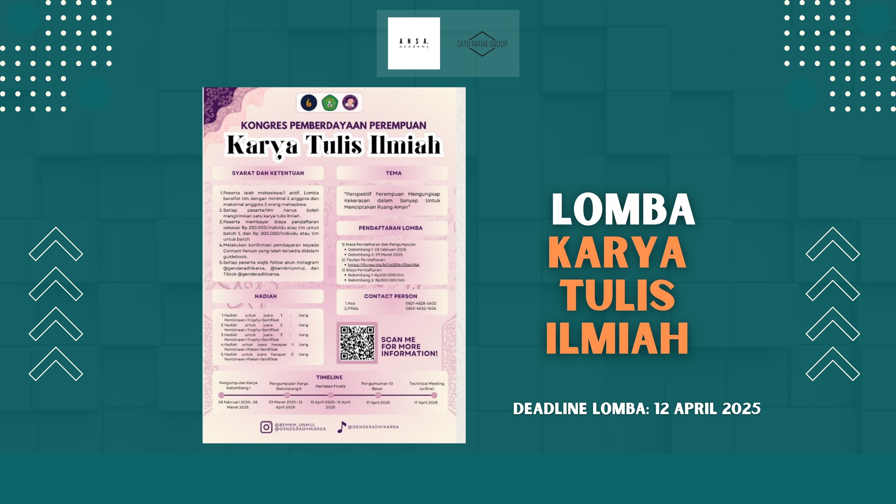 LOMBA KARYA TULIS ILMIAH "BEM KM UNIVERSITAS MULAWARMAN"