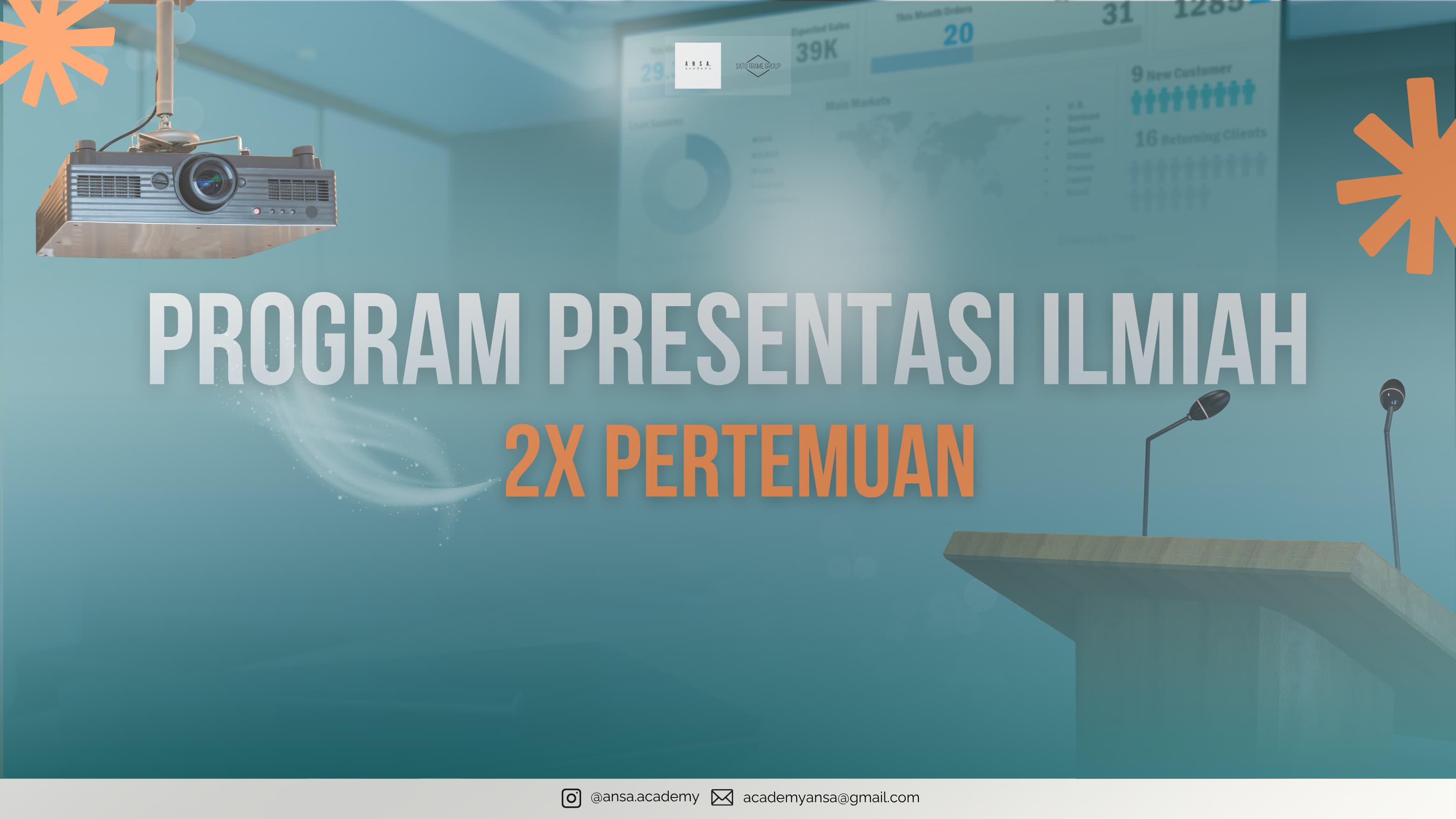 MENTORING PRIVATE 101 PRESENTASI ILMIAH LANJUTAN (2X PERTEMUAN) 