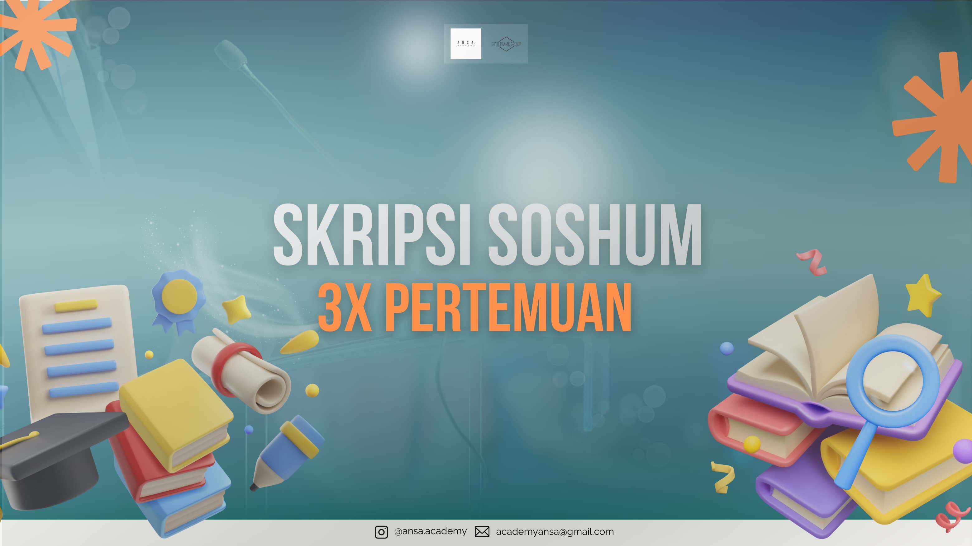 MENTORING PRIVATE 101 SKRIPSI SOSHUM (3X PERTEMUAN) 