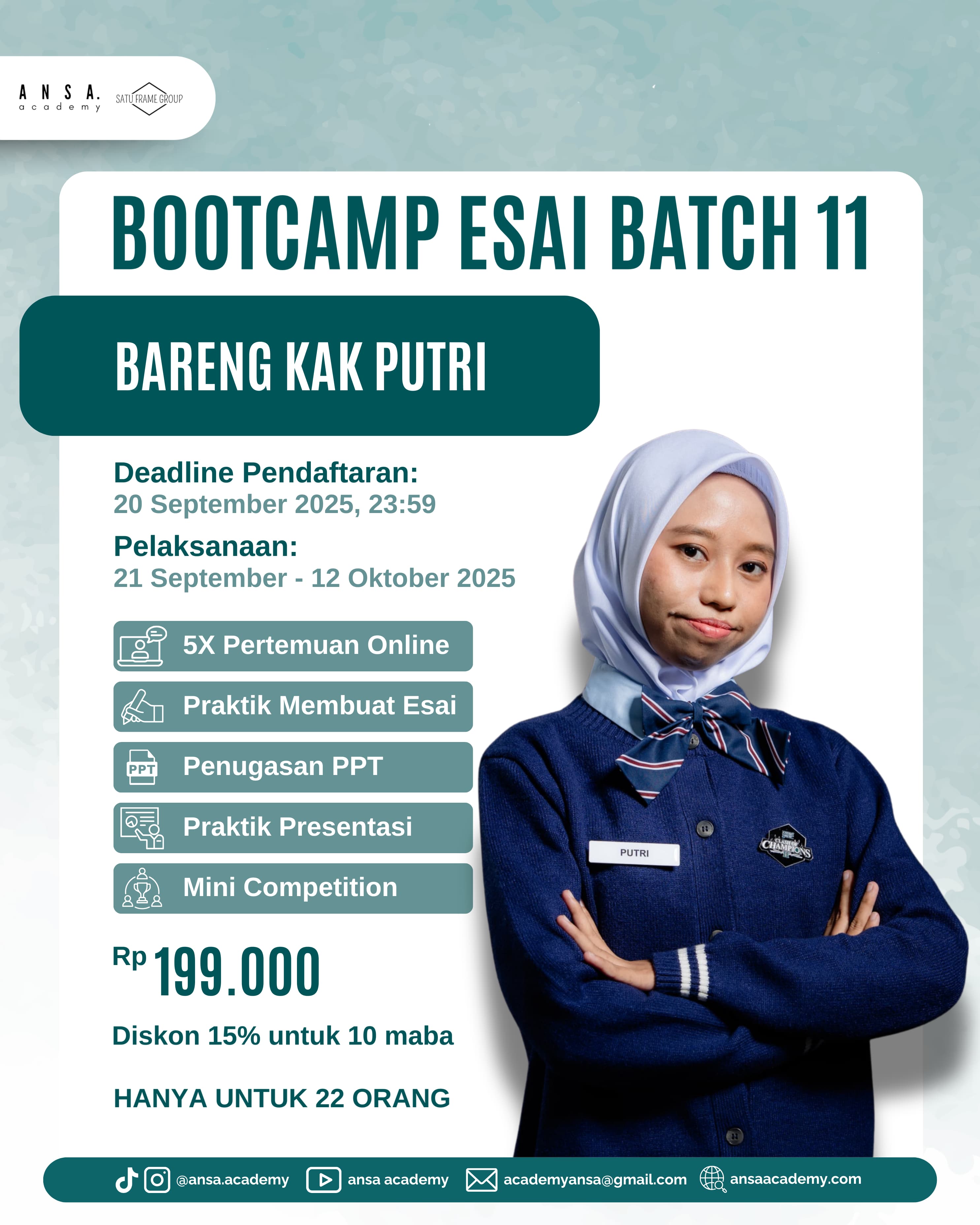 BOOTCAMP ESAI BATCH 11